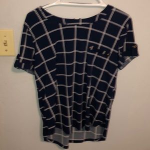 two in one plaid blouses!